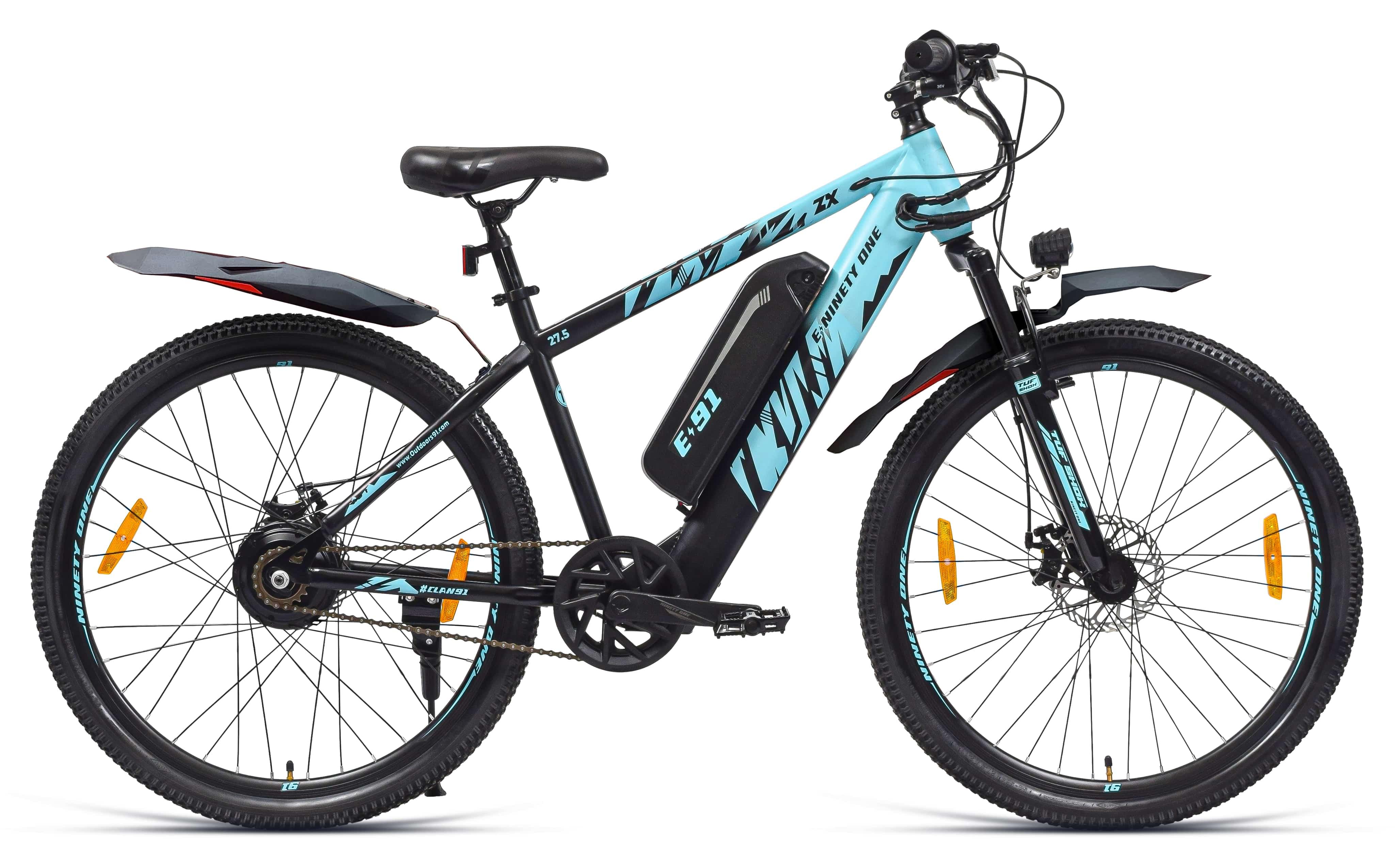 ZX 27 5T Single Speed (Black Turquoise) image 1