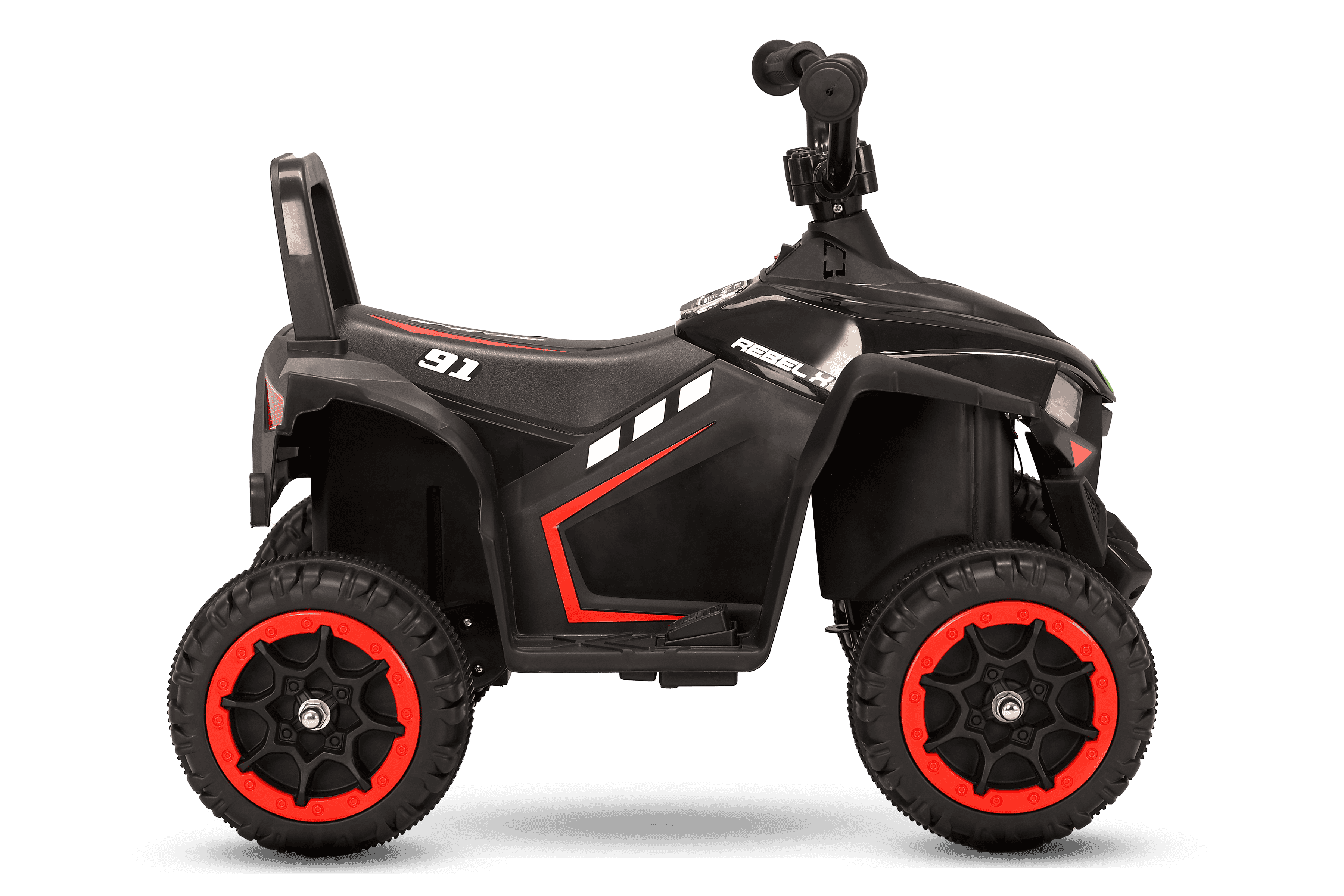 Rebel X Ride On ATV (Black) image 1