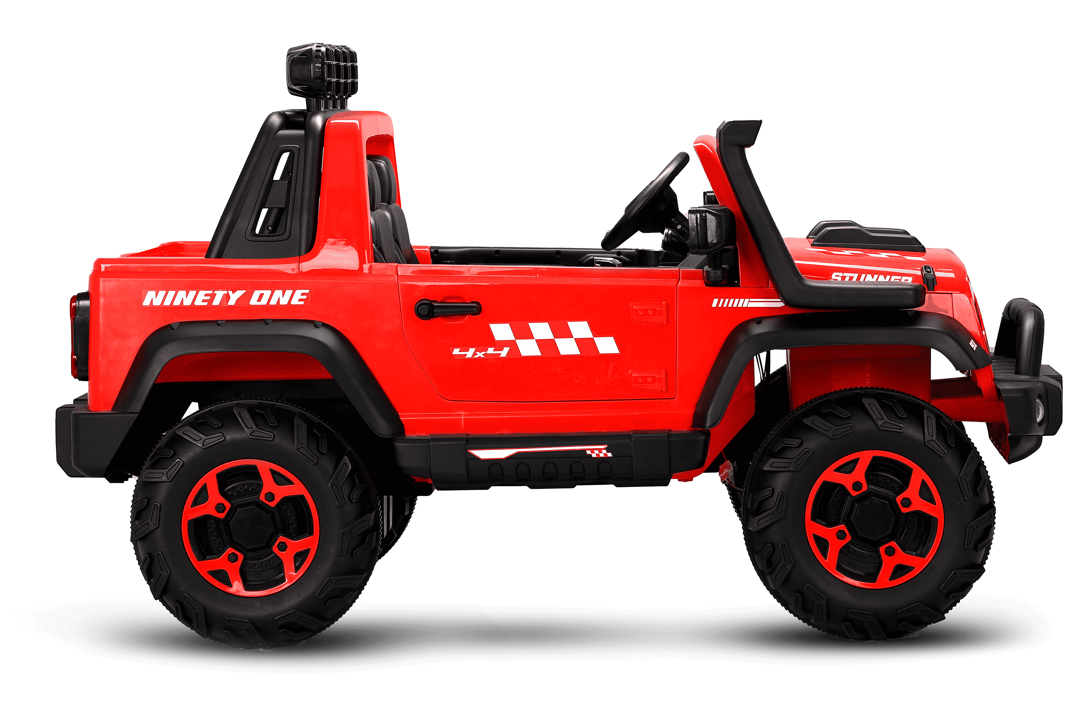 Stunner Ride On Jumbo Jeep (Red) image 1