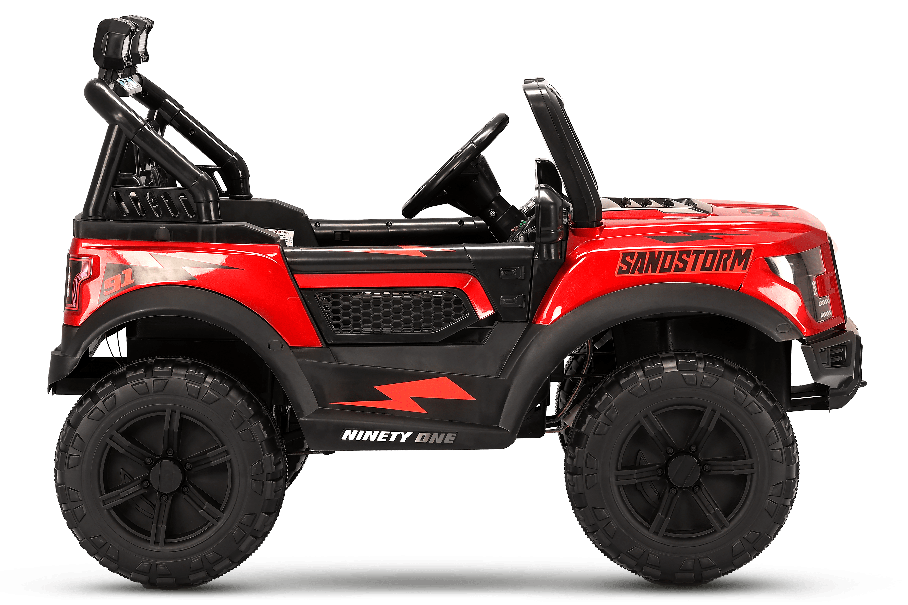 Sandstorm Ride On Jeep (Red) image 1